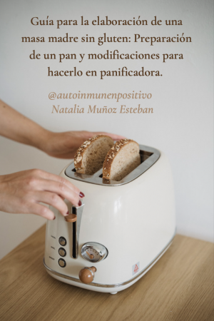 Guía para la elaboración de una masa madre sin gluten