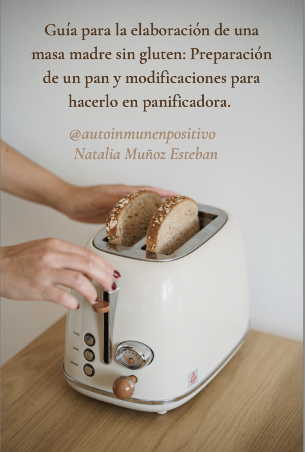 Guía para la elaboración de una masa madre sin gluten